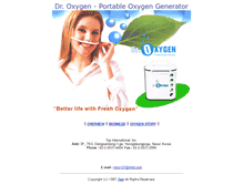 Tablet Screenshot of dr-oxygen.com